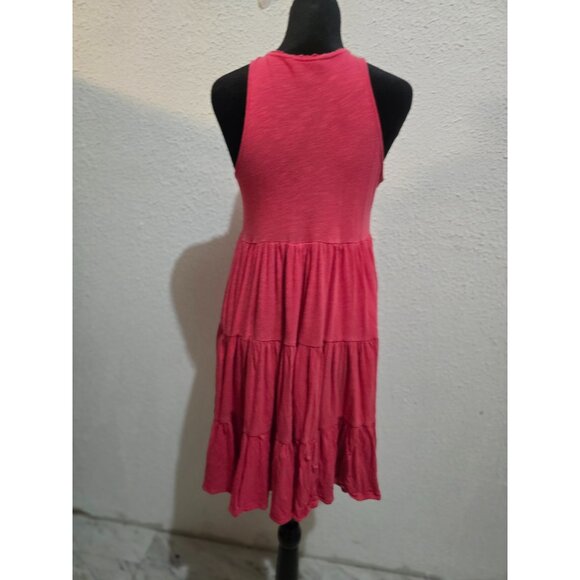 Ralph Lauren babydoll Womens Sleeveless Coral Dress XL - Picture 3 of 6